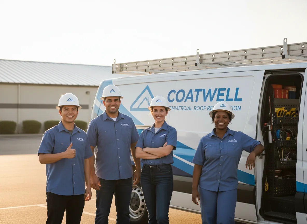 Commercial roof coating company in Goodview, VA